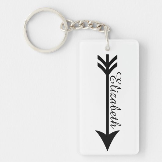 Porte-clés Flèche personnalisée (Devant)