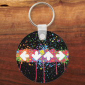 Porte-clés Flèches arc-en-ciel (Recto)