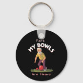 Porte-clés Flèches : Fark, Mes Boules De Pelouse Sont Lourdes (Verso)