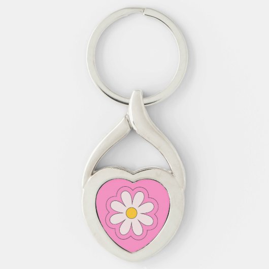 Porte-clés Fleur (Devant)