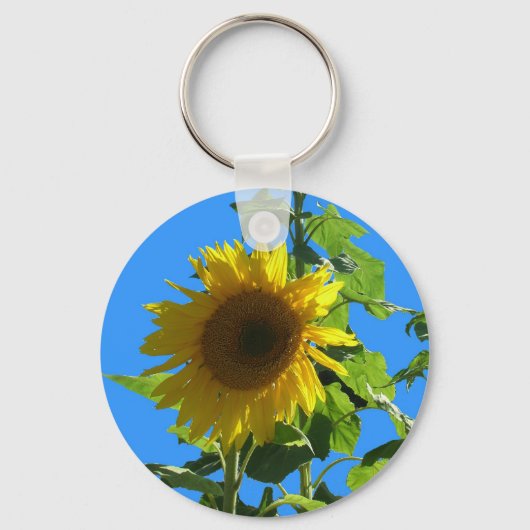 Porte-clés - Fleur au soleil (Recto)