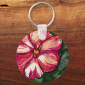 Porte-clés Fleur Balsam rose (Recto)