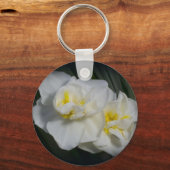 Porte-clés Fleur blanche (Recto)