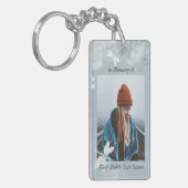 Porte-clés Fleur blanche de libellule de conservation Memoria (Devant gauche)