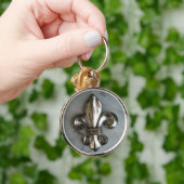 Porte-clés Fleur classique de lis Keychain (Main)