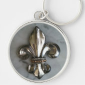 Porte-clés Fleur classique de lis Keychain (Devant)