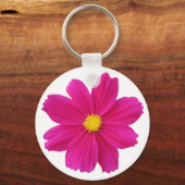 Porte-clés fleur cosmos (Recto)