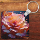 Porte-clés Fleur Dahlia (Verso)