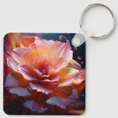 Porte-clés Fleur Dahlia (Dos)