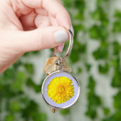 Porte-clés Fleur Dandelion (main)