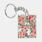 Porte-clés Fleur d'art (Devant gauche)