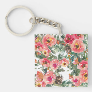 Porte-clés Fleur d'art