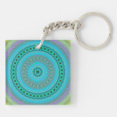 Porte-clés Fleur de Boho (Dos)