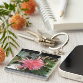 Porte-clés Fleur de bromélie (Devant Droit)