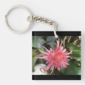 Porte-clés Fleur de bromélie (Devant)