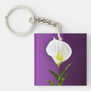 Porte-clés Fleur de Cala Lily