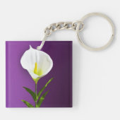 Porte-clés Fleur de Cala Lily (Dos)