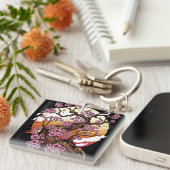 Porte-clés Fleur de cerisier sauvage (Devant Droit)