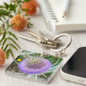 Porte-clés Fleur de chardon (Devant Droit)