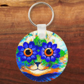 Porte-clés Fleur de chat (Recto)