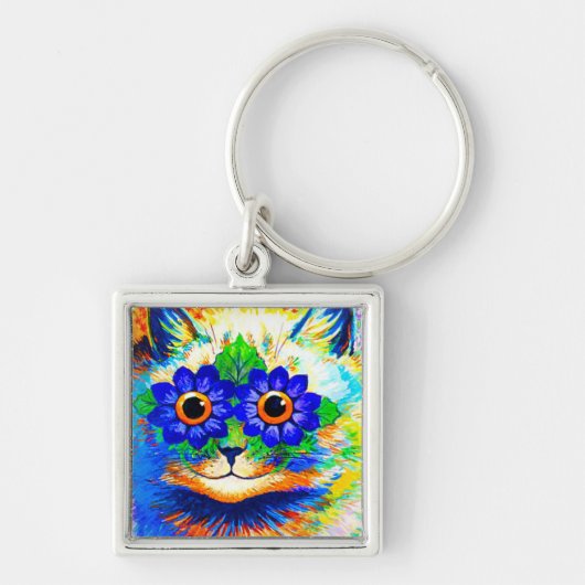 Porte-clés Fleur de chat (Devant)