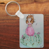 Porte-clés Fleur de cône (Recto)