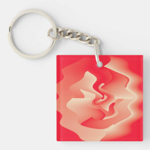 Porte-clés fleur de corail