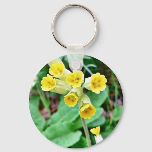 Porte-clés Fleur de cowslip (Recto)