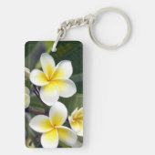 Porte-clés Fleur de frangipanier Îles Cook (Dos)