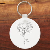 Porte-clés fleur de gigogne (Recto)