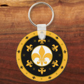 Porte-clés fleur de lis (Recto)