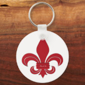 Porte-clés Fleur de Lis (Recto)