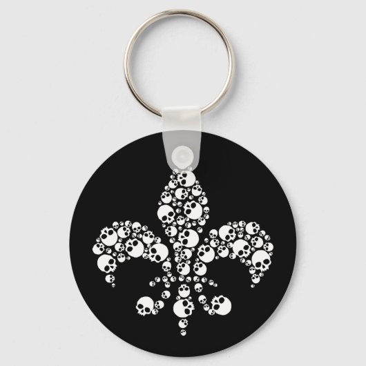 Porte-clés Fleur de Lis (Recto)