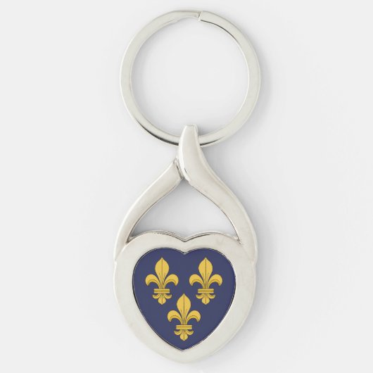Porte-clés Fleur-De-lis (Devant)