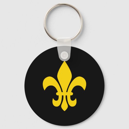 Porte-clés Fleur de Lis (Recto)