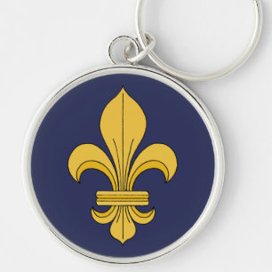 Porte-clés Fleur de lis