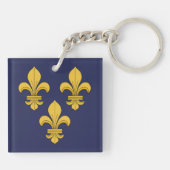 Porte-clés Fleur de lis (Dos)