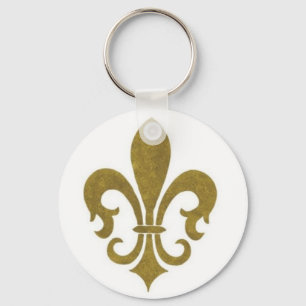 PORTE-CLÉS FLEUR DE LIS