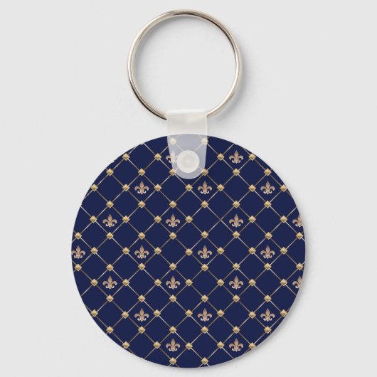 Porte-clés Fleur de Lis (Recto)