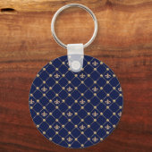 Porte-clés Fleur de Lis (Recto)