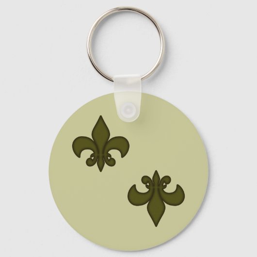 Porte-clés Fleur de Lis Porte - clé (Recto)