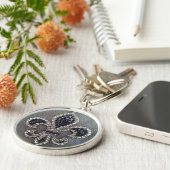 Porte-clés Fleur de lis sur le porte - clé d'impression de (Côté)