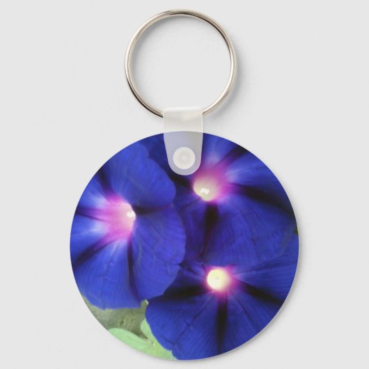 Porte-clés Fleur de Liseron Pourpre (Recto)