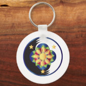 Porte-clés Fleur de Lotus aux Philippines Mandala (Recto)