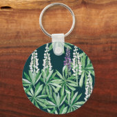 Porte-clés Fleur de lupin (Recto)