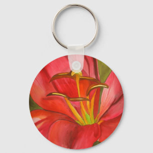 Porte-clés Fleur de lys Red Alert