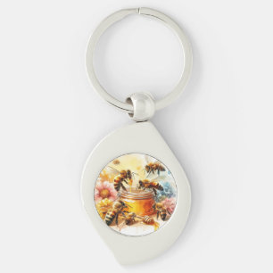 Porte-clés Fleur de Noël sauvage