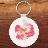 Porte-clés Fleur de pavot sauvage (Recto)