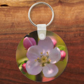 Porte-clés Fleur de pommier au printemps (Recto)