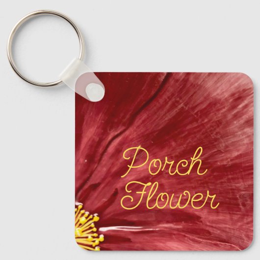 Porte-clés Fleur de porche / Original / (Recto)